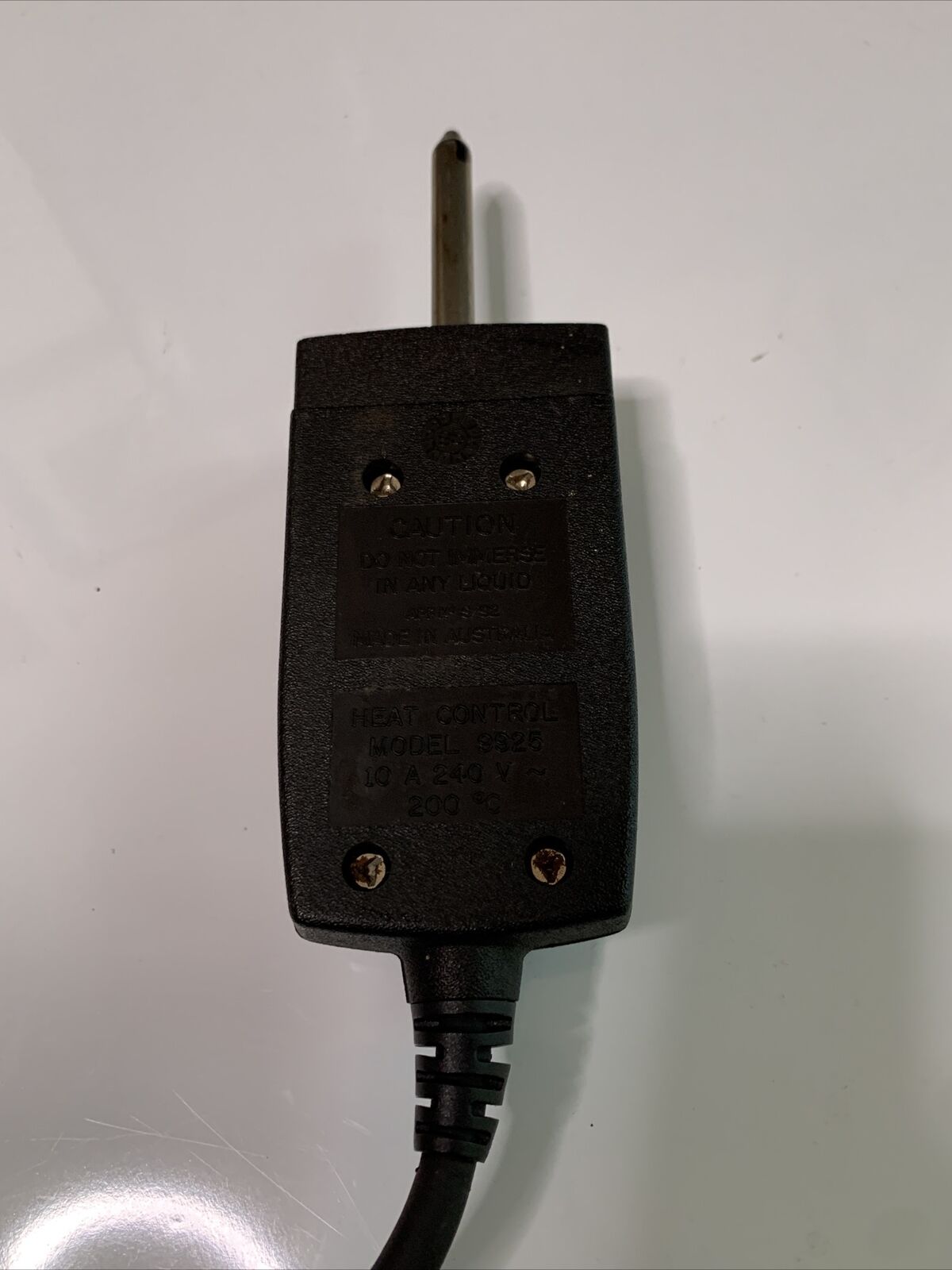Genuine Sunbeam Heat Control Model 9925 Temperature Probe Power Supply