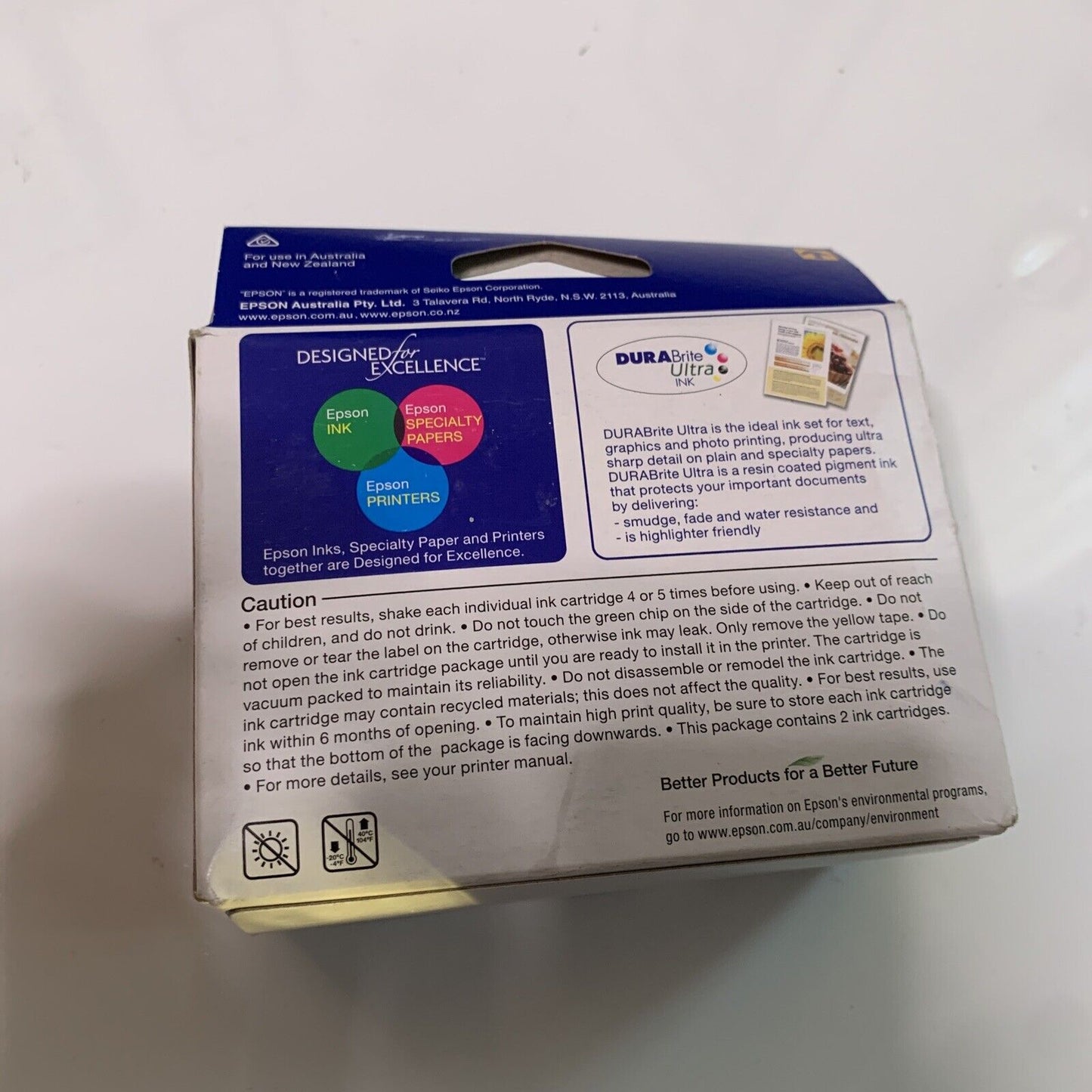 Epson 140 Twin Pack Black Ink Cartridge NEW