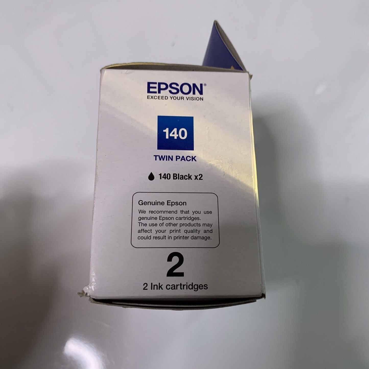 Epson 140 Twin Pack Black Ink Cartridge NEW