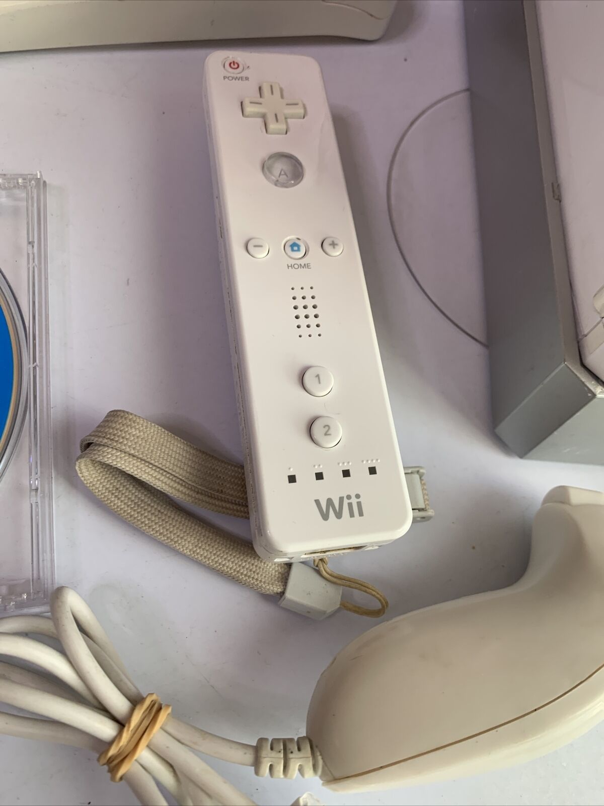 Nintendo Wii Console Sports Pack with Game and Accessories White