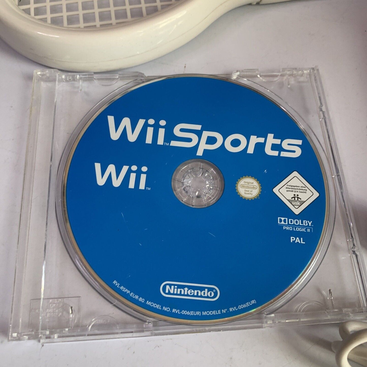 Nintendo Wii Console Sports Pack with Game and Accessories White