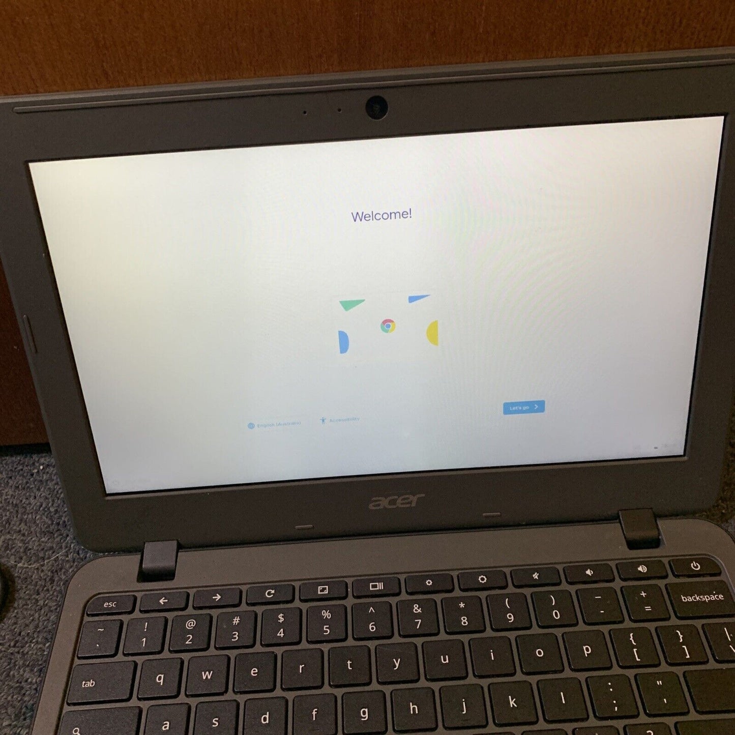 Acer Chromebook 11.6" Laptop Intel Celeron 4GB RAM 16GB N16Q13