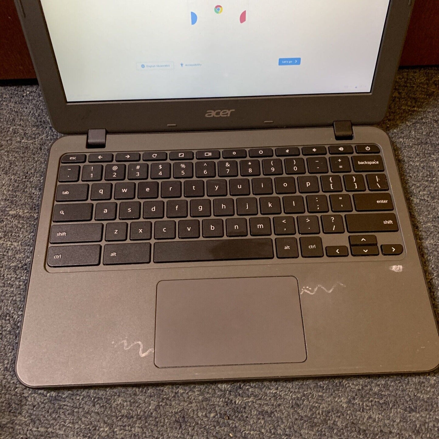 Acer Chromebook 11.6" Laptop Intel Celeron 4GB RAM 16GB N16Q13