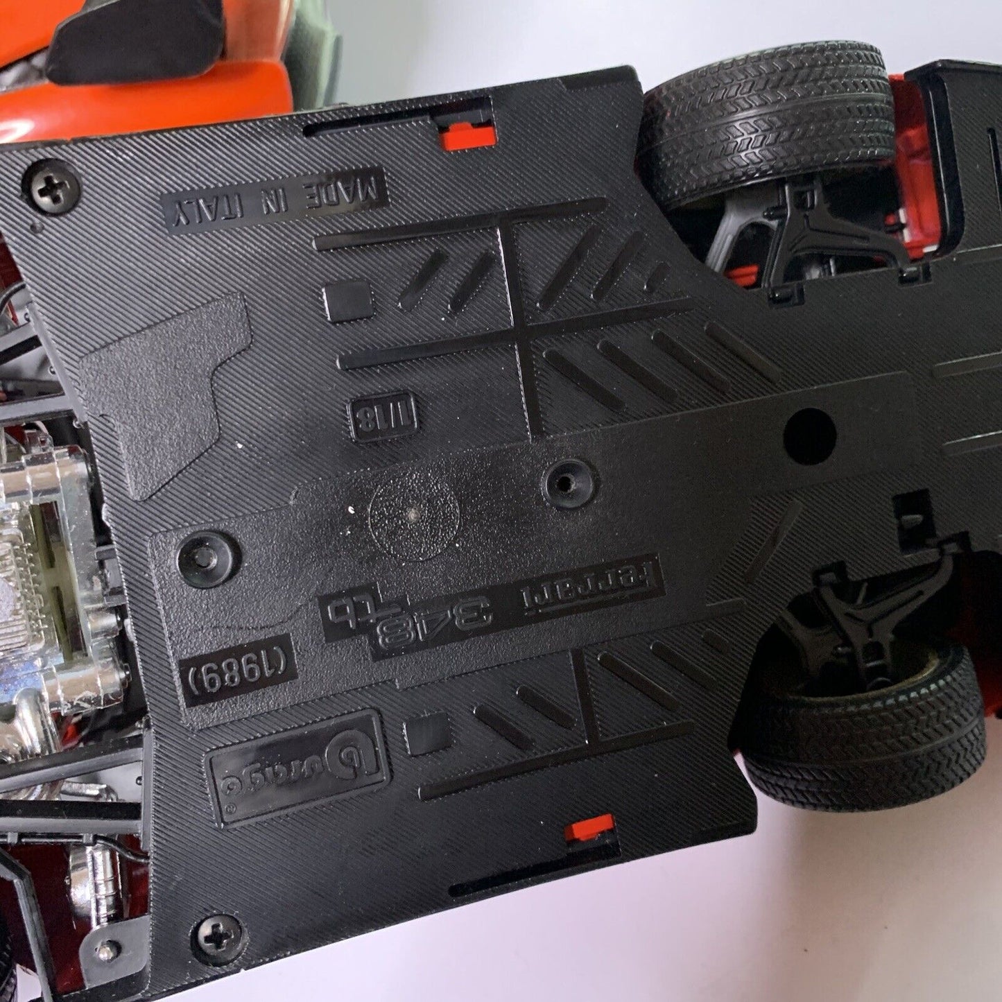 McLaren Senna Remote Control Car + Burago Ferrari 348 Model Diecast Car