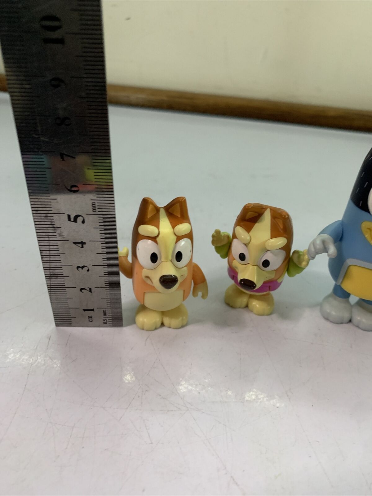 4x Bluey Family Action Figure Moose 8 cm