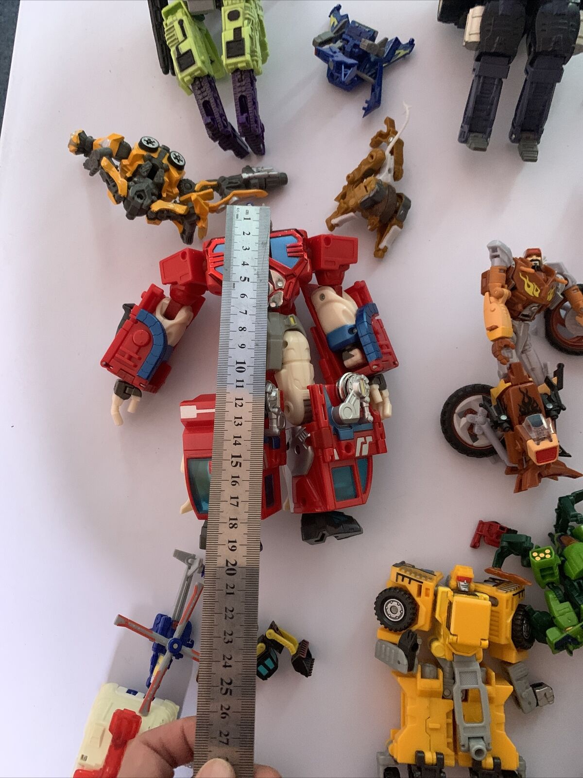 Bulk Transformers Optimus Prime Bumble Bee Constructicon Action Figure Hasbro