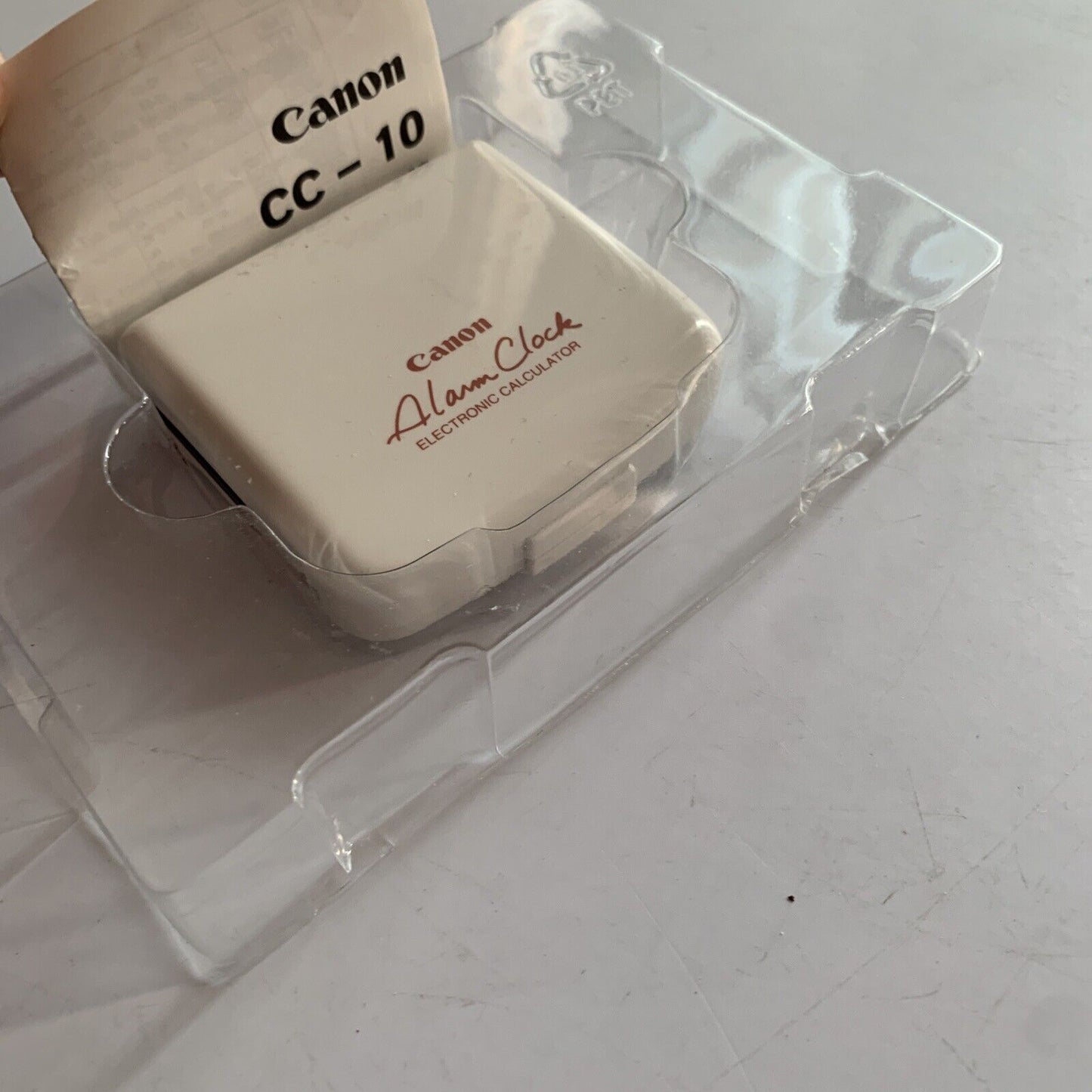 Canon Alarm Clock Calculator CC-10 Vintage