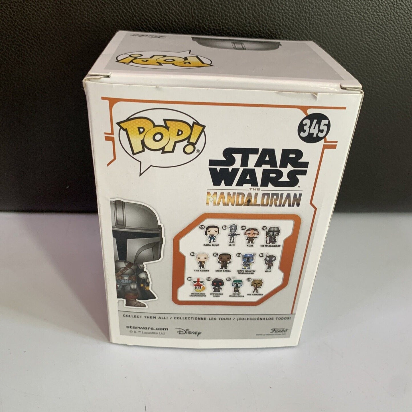 The Mandalorian Metallic Star Wars Funko POP! 3.75inch Vinyl Figure 345