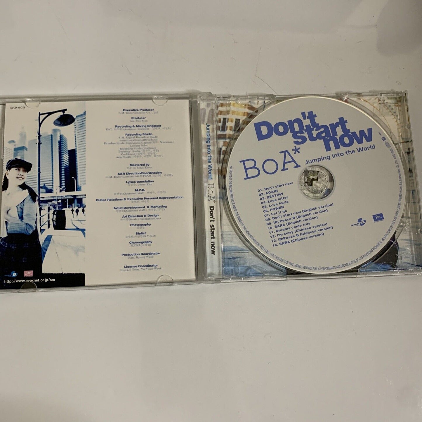 Jumping Into the World by BoA (CD, 2002) Album K-pop Obi Japan