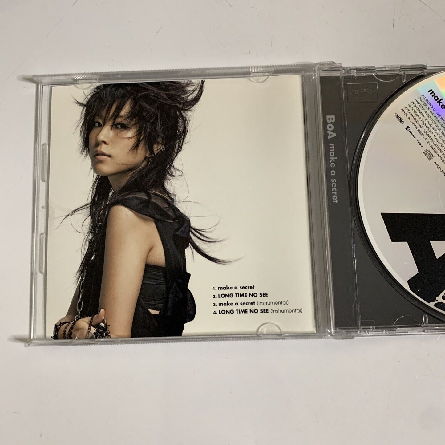 BoA – Make A Secret (CD, 2005) K-pop Obi Japan AVCD-30799