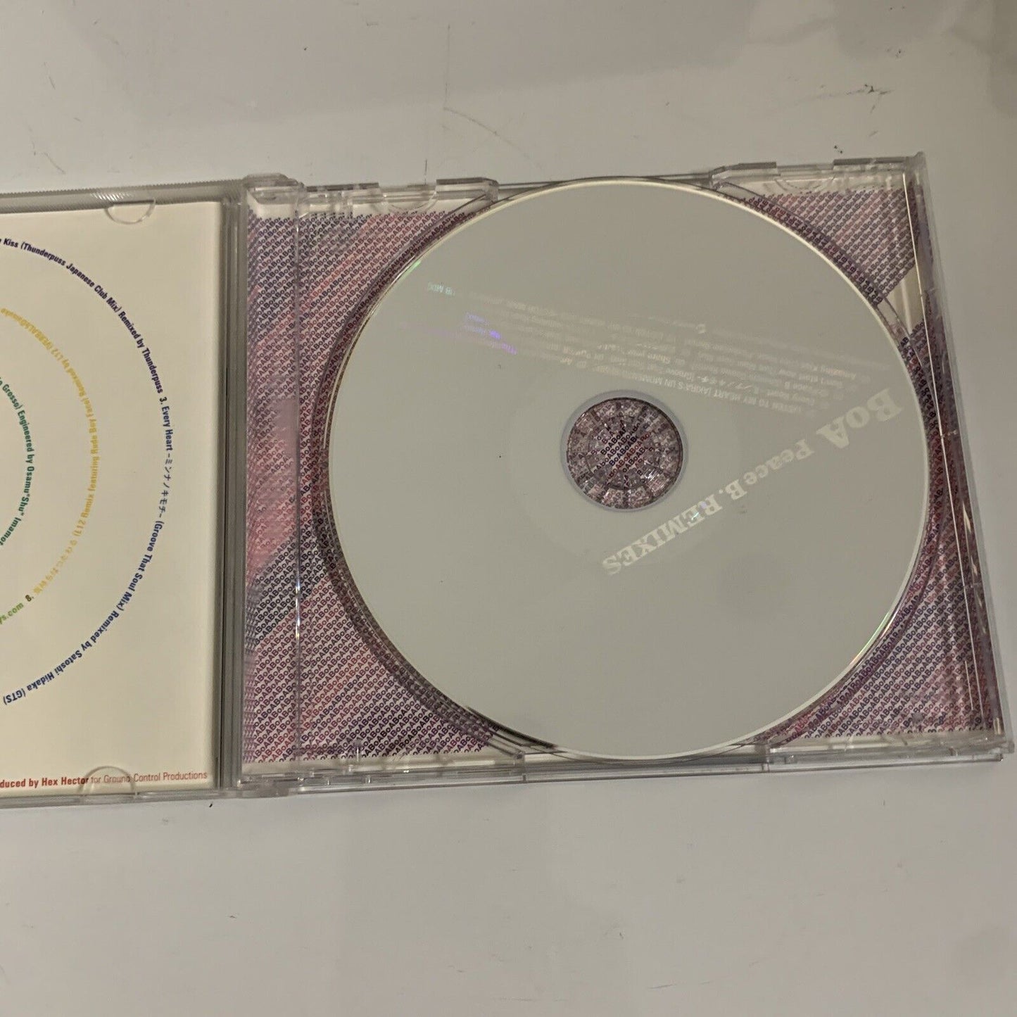 BoA – Peace B. Remixes (CD, 2002) Album Obi Japan AVCD-17148