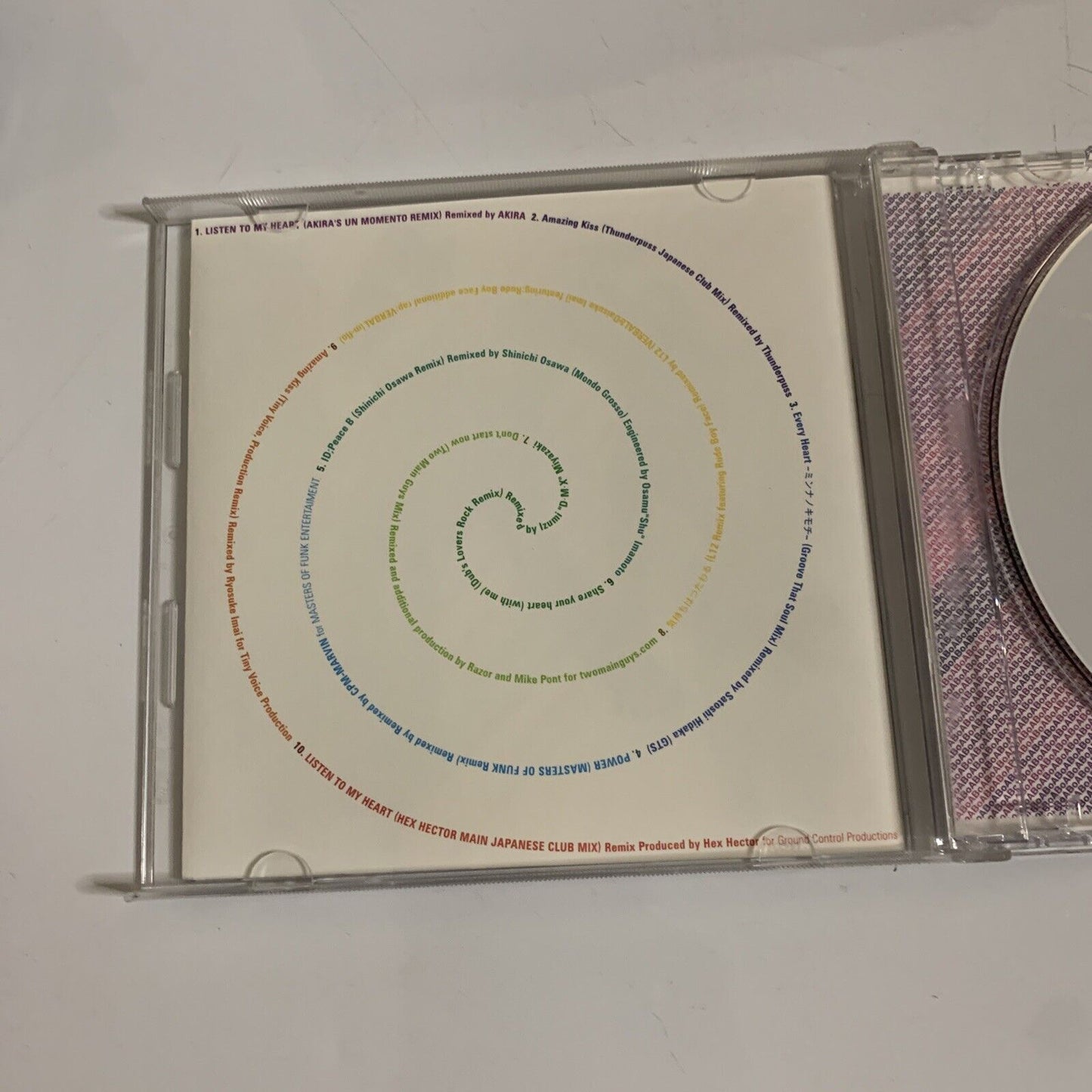 BoA – Peace B. Remixes (CD, 2002) Album Obi Japan AVCD-17148