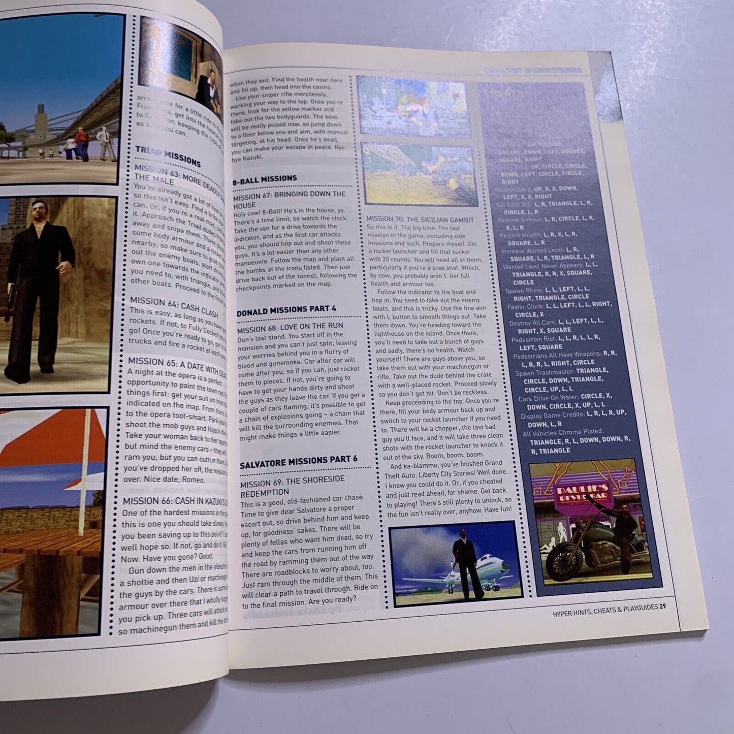 Hyper Hints Cheats Play Guides Magazine GTA Mario Kart DS Mario & Luigi Tomb Rad