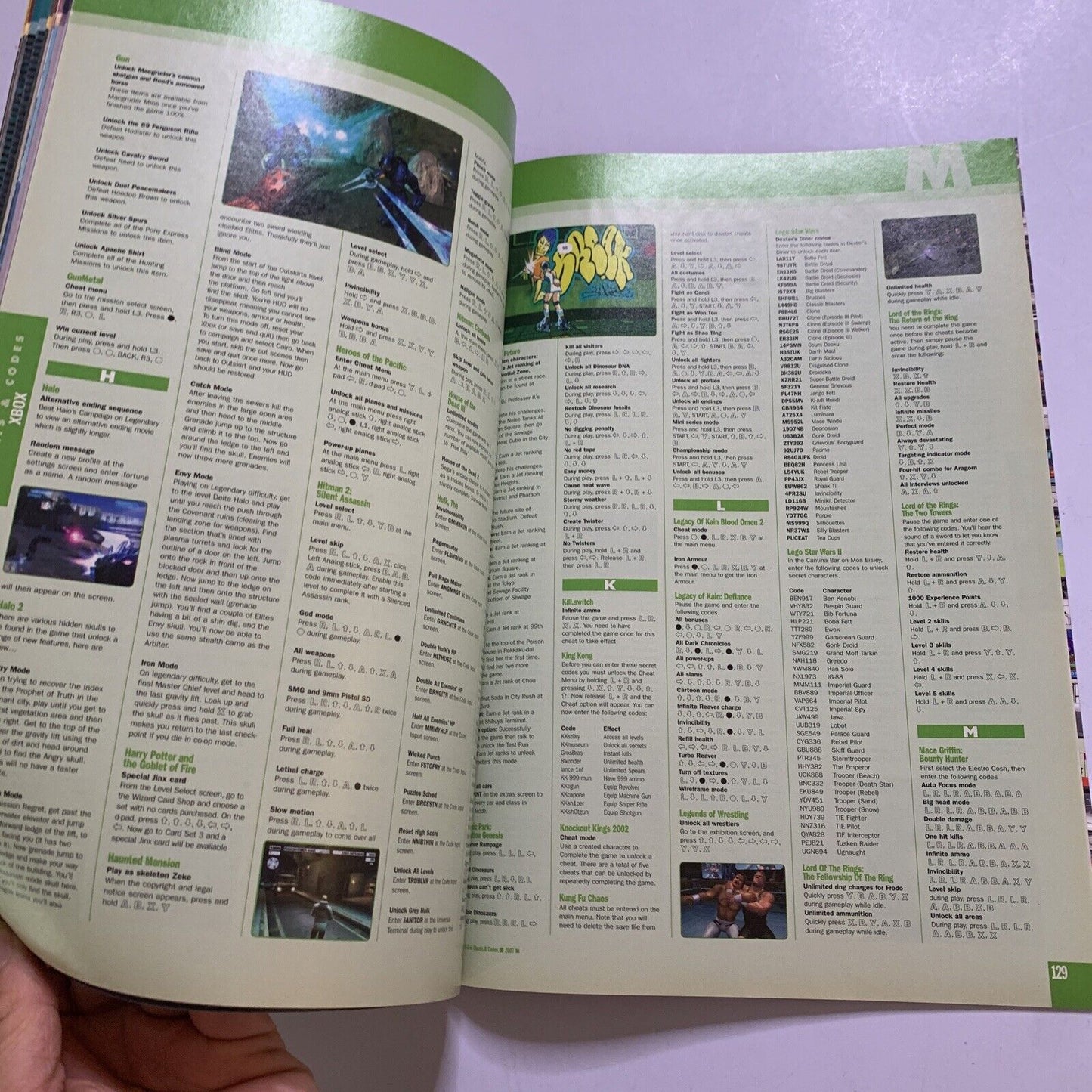 A-Z Of Cheats & Codes 10,475 Collection Videogames Magazine 2007 PS2 PS3 Xbox 36