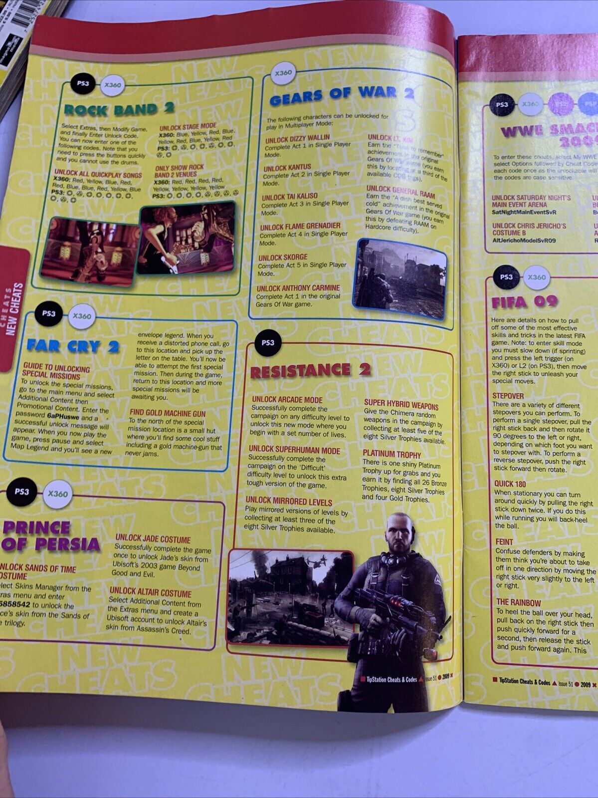 TipStation Cheats & Codes Magazine 9,873 Tricks and Secrets PS2 PS3 PSP Xbox 360