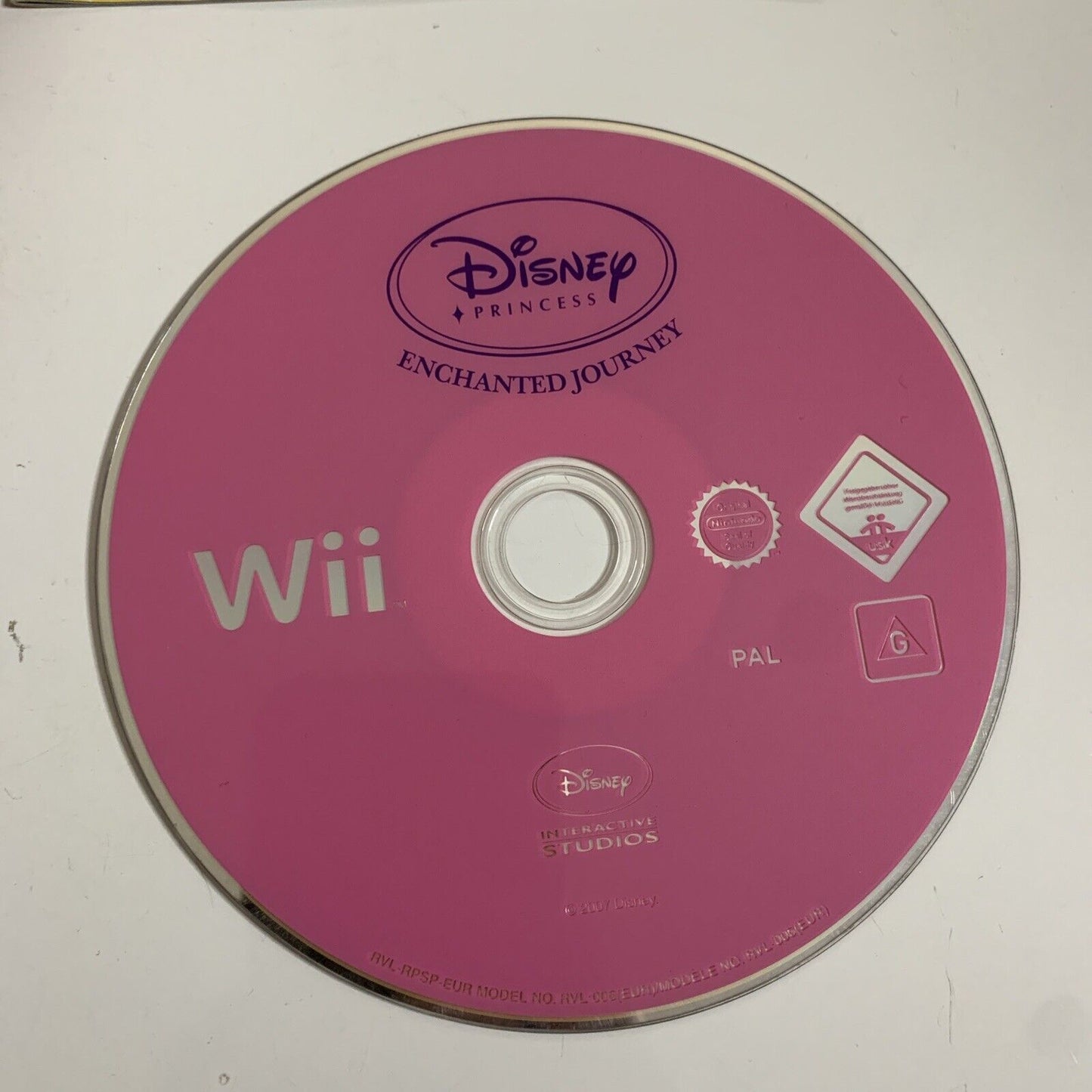 Disney Princess Enchanted Journey Nintendo Wii 2008 PAL Complete