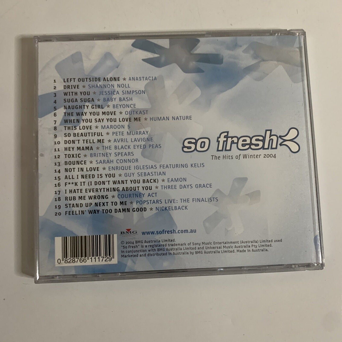So Fresh: The Hits Of Winter 2004 by Various Artists (CD, 2004)