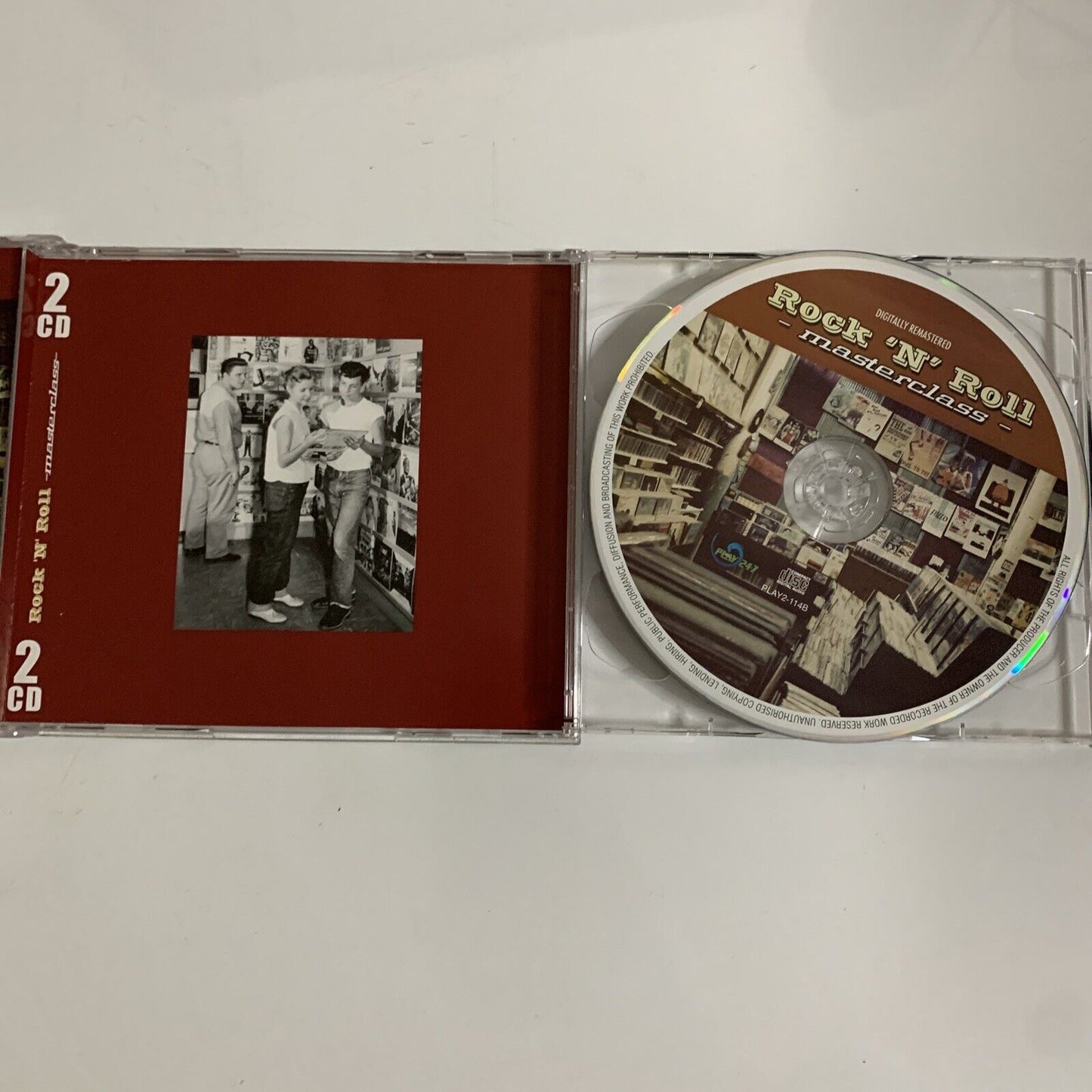 Rock 'N' Roll Masterclass by Various Artists (CD, 2-Discs)