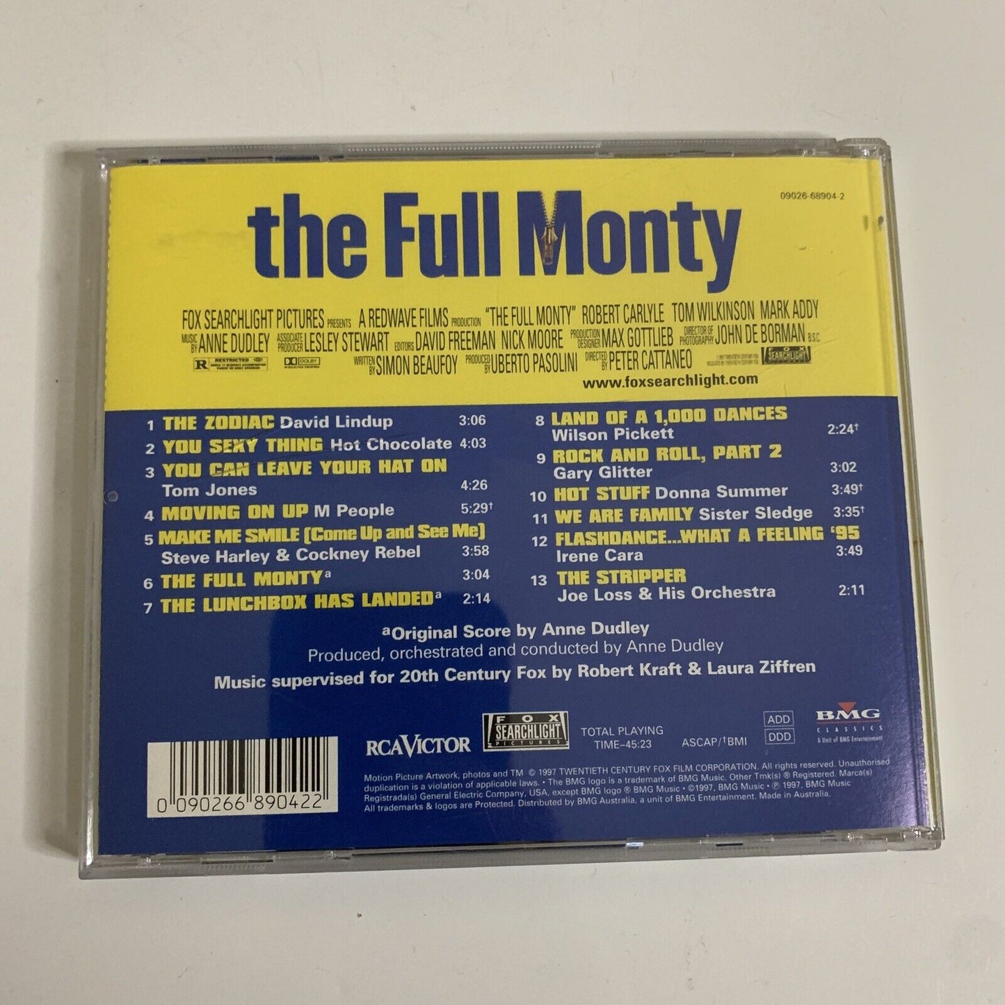 The Full Monty by Original Film Soundtrack (CD, 1997)