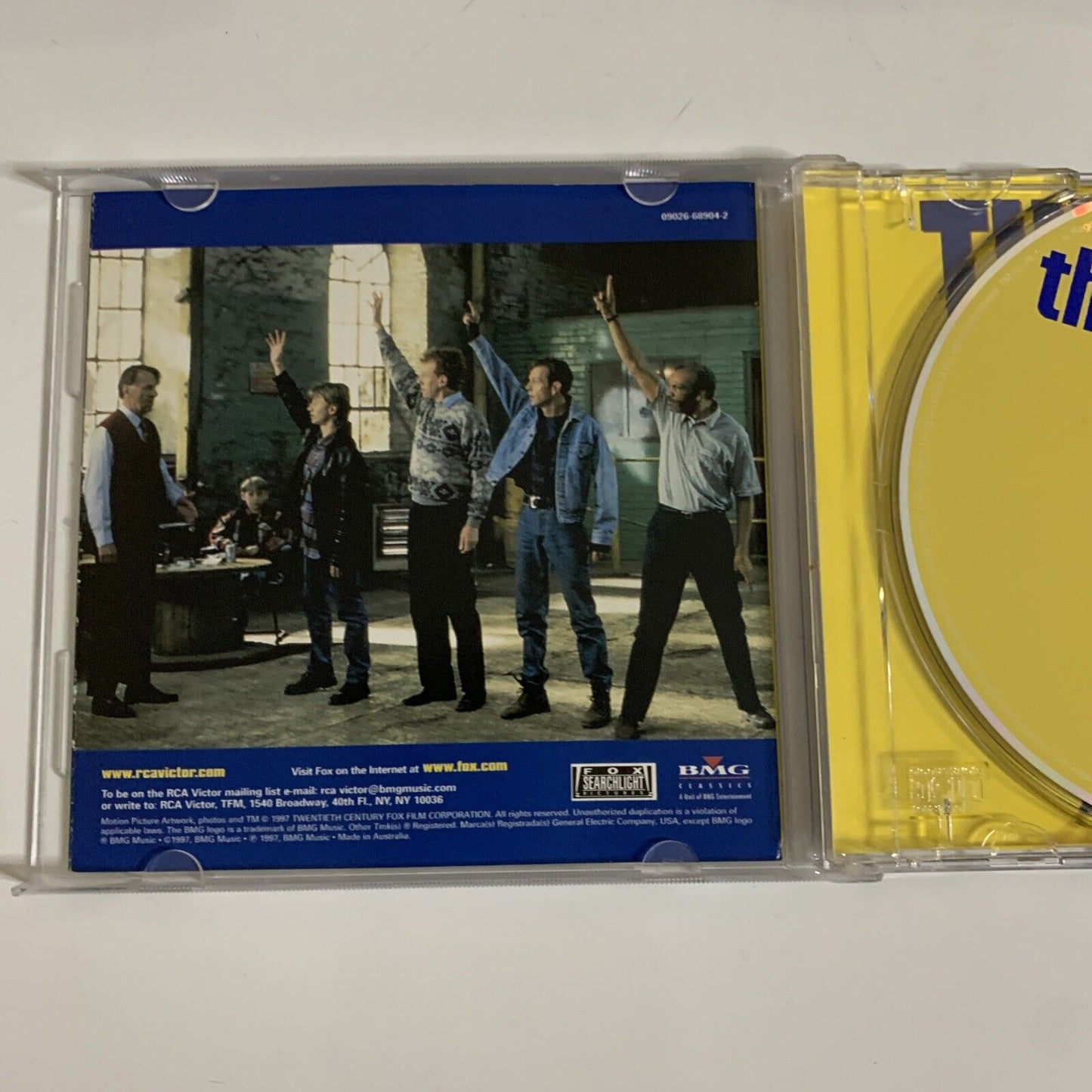 The Full Monty by Original Film Soundtrack (CD, 1997)
