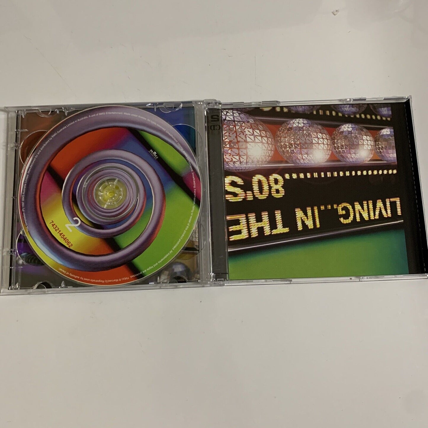 Living In The 80's Vol 1 by Various Artists (CD, 2-Disc, 1997) Album Compilation