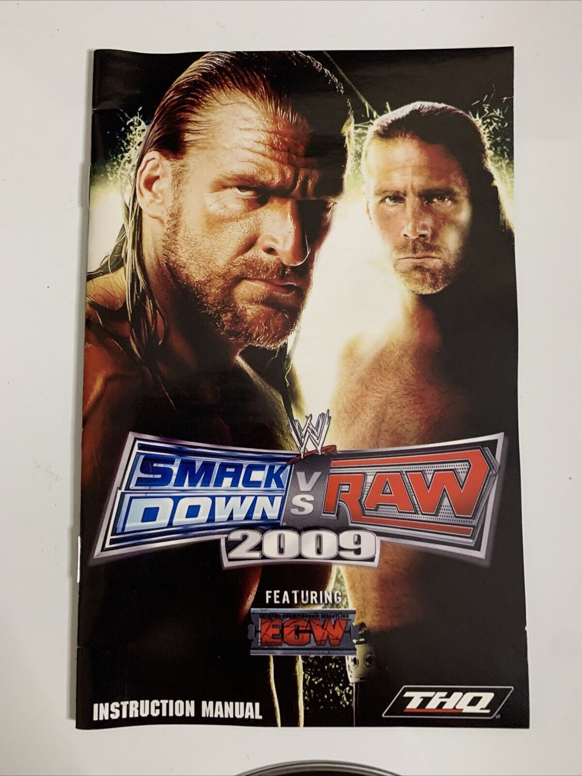 WWE SmackDown vs. RAW 2009 PS2 Playstation 2 PAL Wrestling Game Complete