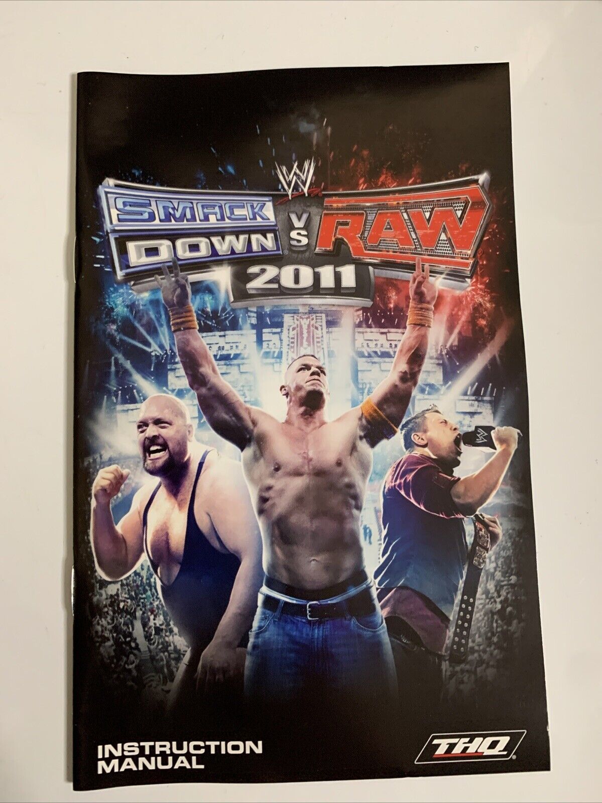 WWE Smackdown Vs Raw 2011 PlayStation 2 PS2 Wrestling Game Complete