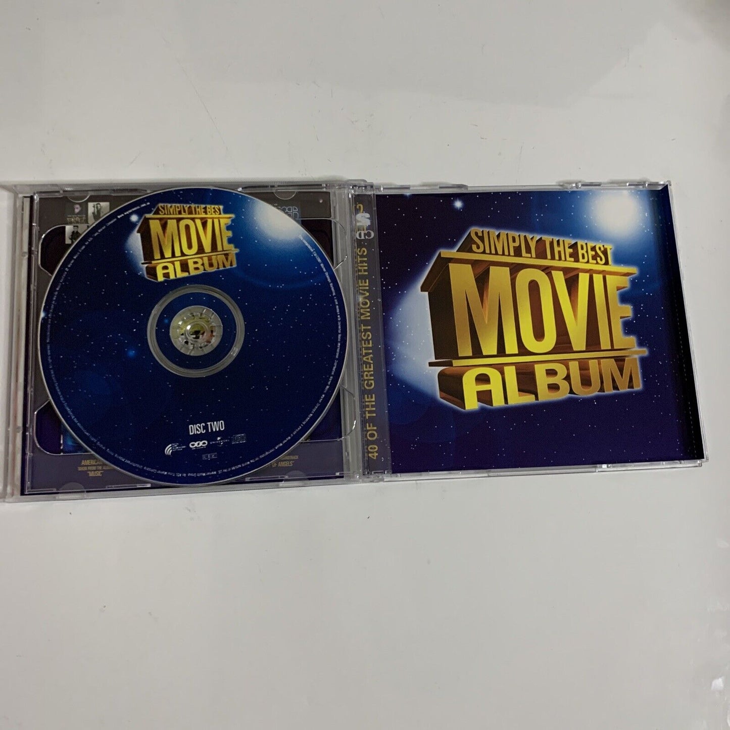 Simply The Best Movie Album (CD, 2001, 2-Disc)