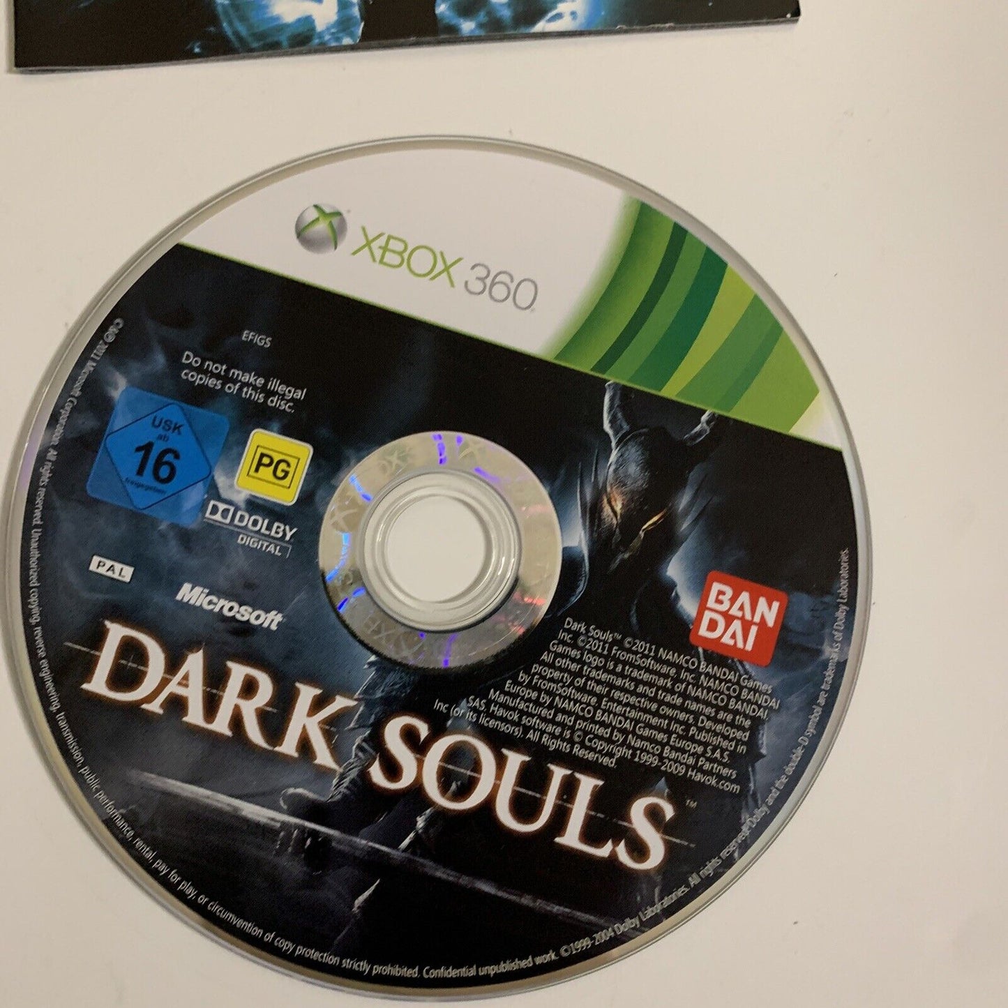Dark Souls Microsoft Xbox 360 PAL 2012 Game Complete