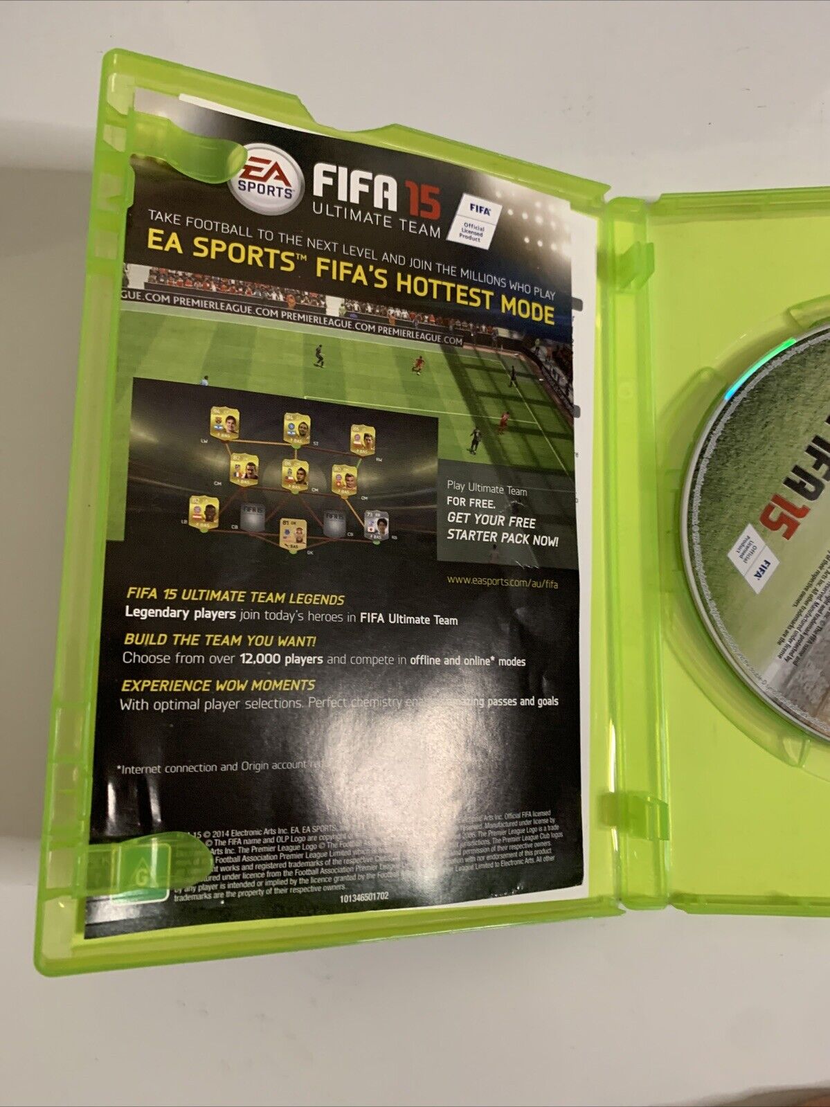 FIFA 15 Microsoft Xbox 360 PAL EA Sports Football Soccer Game Complete