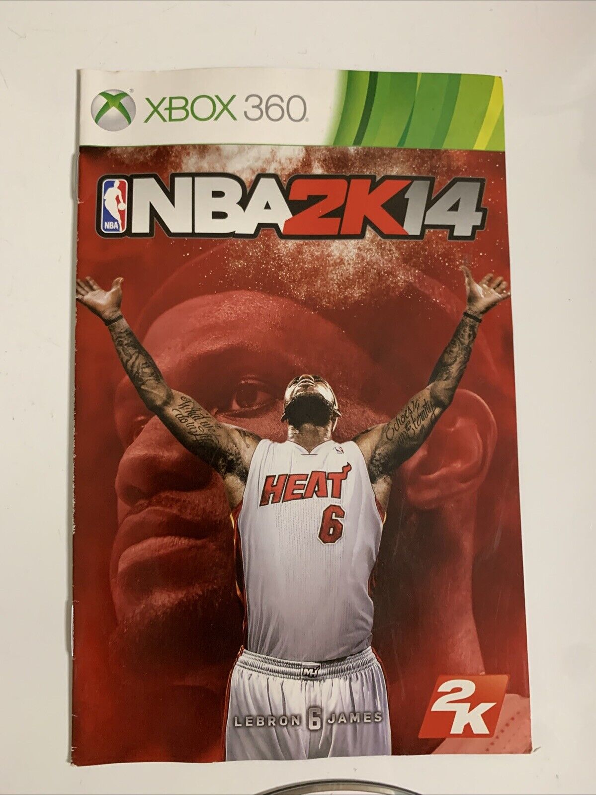 NBA 2k14 Lebron Cover Microsoft XBOX 360 PAL Basketball 2014 Game Complete