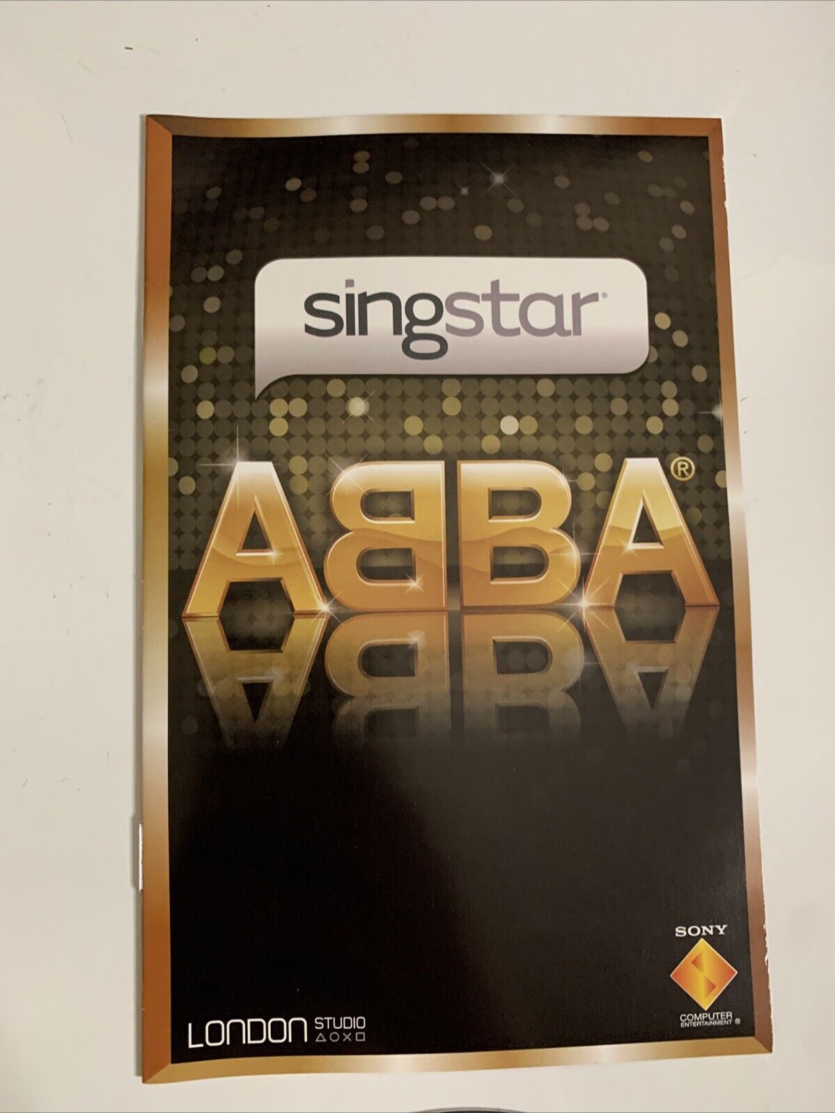 Singstar ABBA PS2 Sony PlayStation 2 PAL 2008 Karaoke Game