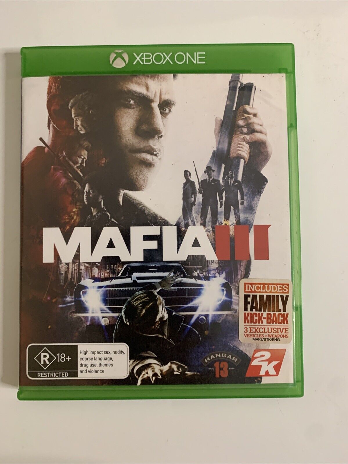 Mafia 3 Microsoft Xbox One with Map 2k Games Complete