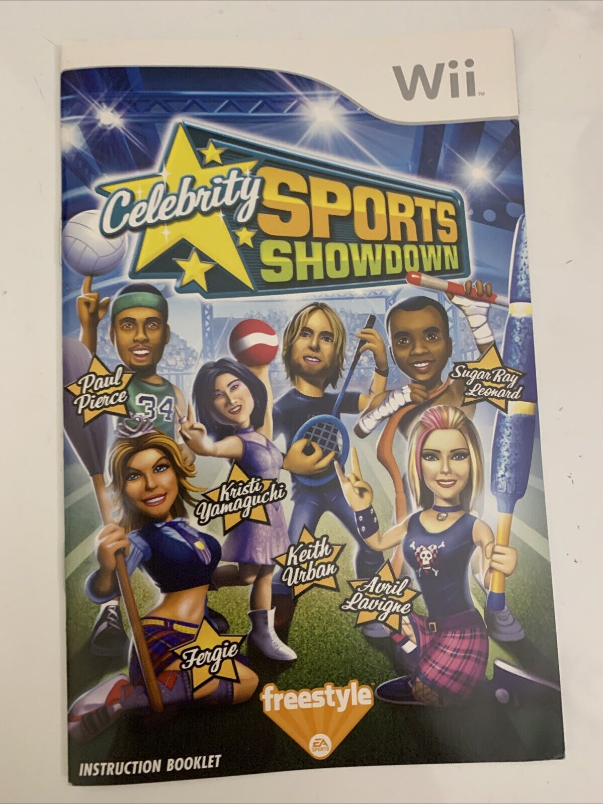 Celebrity Sports Showdown Nintendo Wii PAL 2008 Game Complete