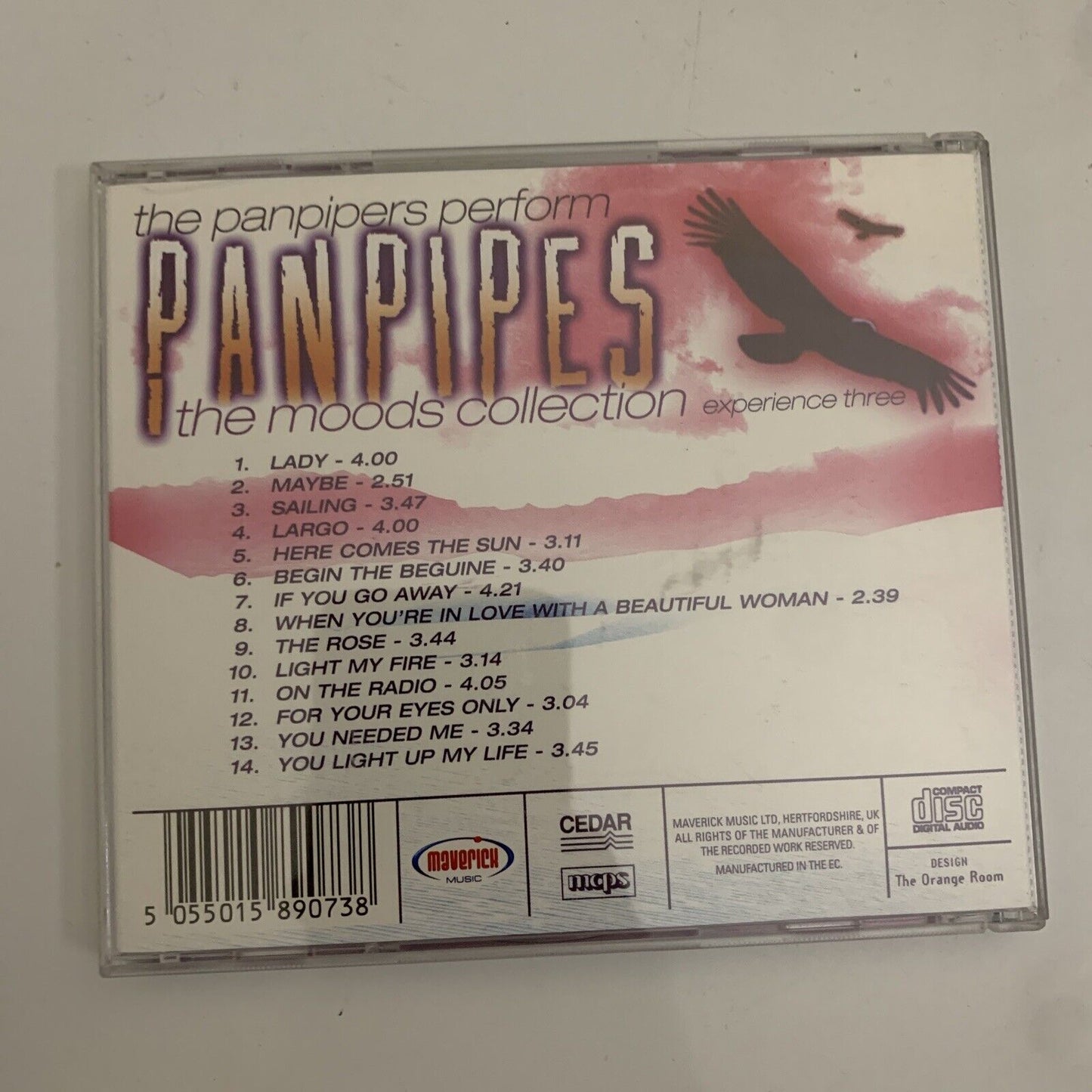 Panpipes The Moods Collection CD Album