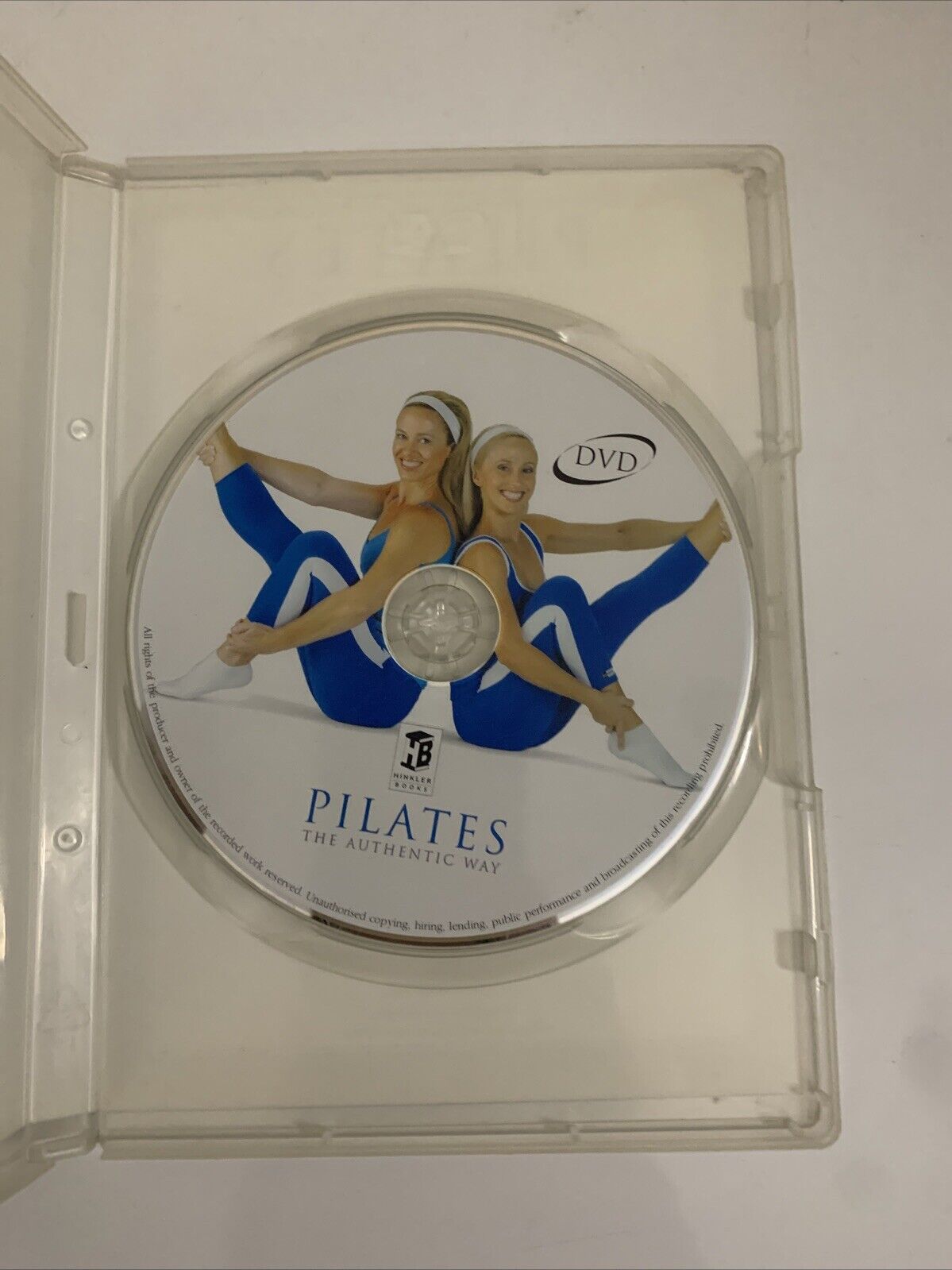 Pilates The Authentic Way DVD All Regions