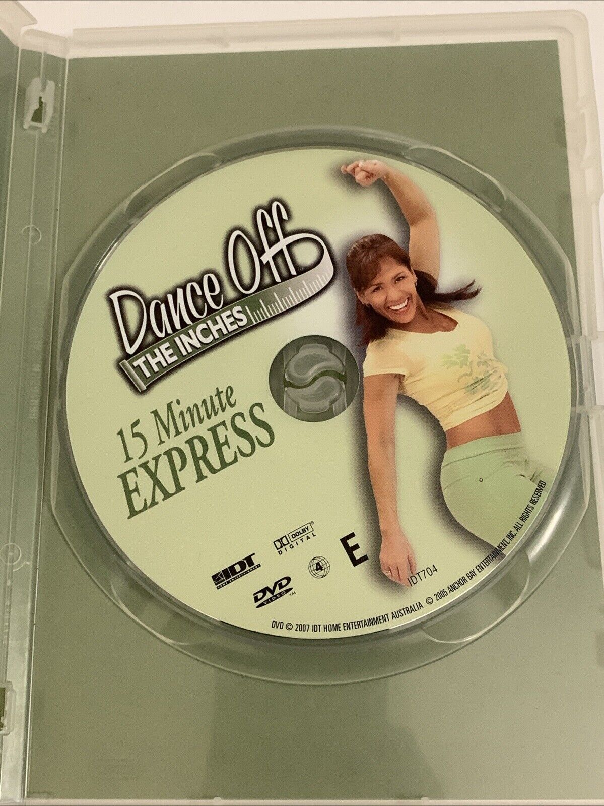 Dance Off The Inches - 15 Minute Express With Lydia Haskell (DVD, 2005) Region 4
