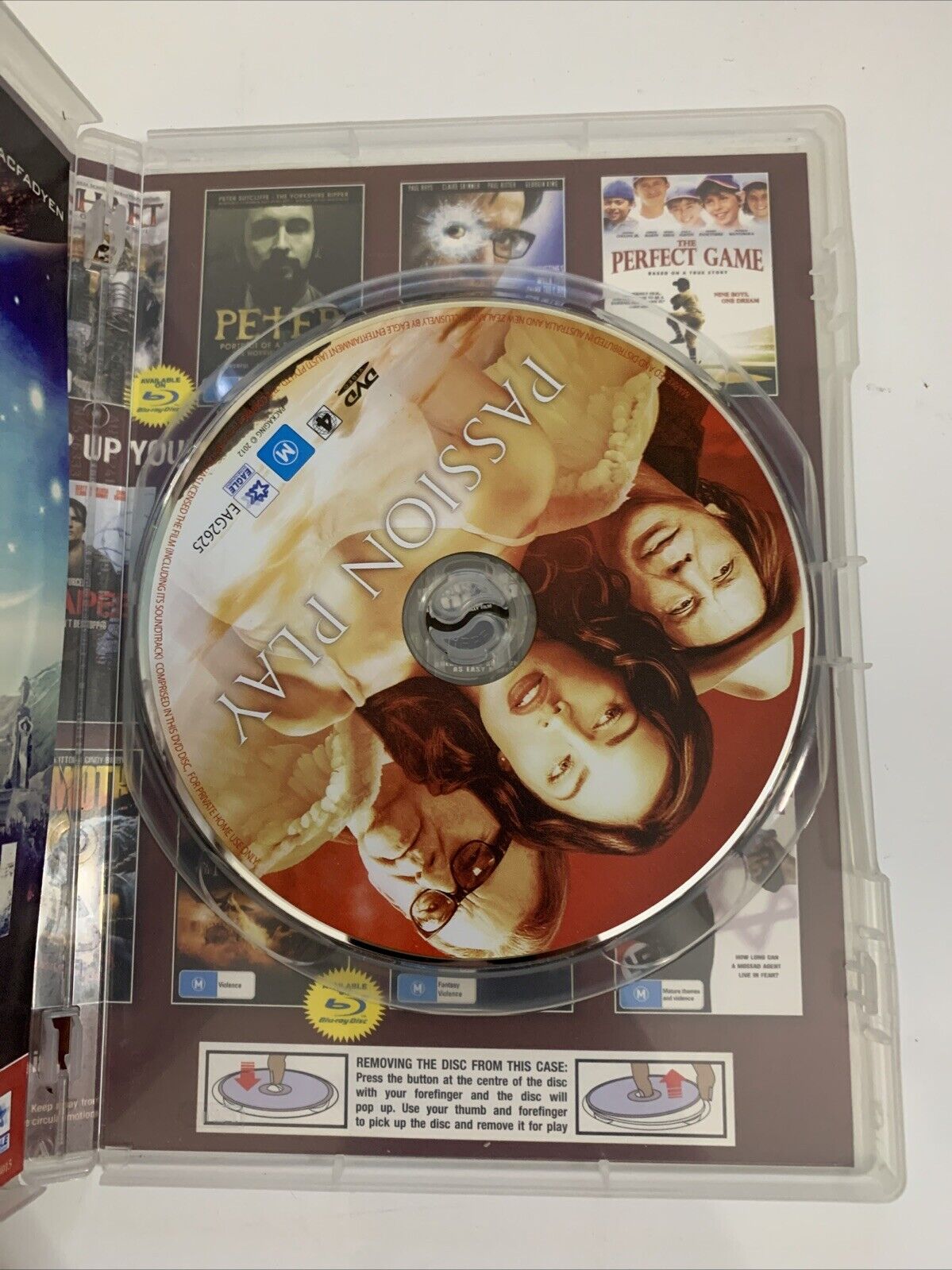 Passion Play (DVD, 2010) Mickey Rourke, Megan Fox, Bill Murray Region 4