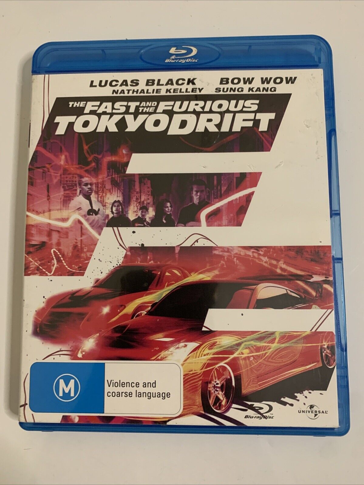 The Fast and the Furious Tokyo Drift (Blu-ray, 2006) Region B
