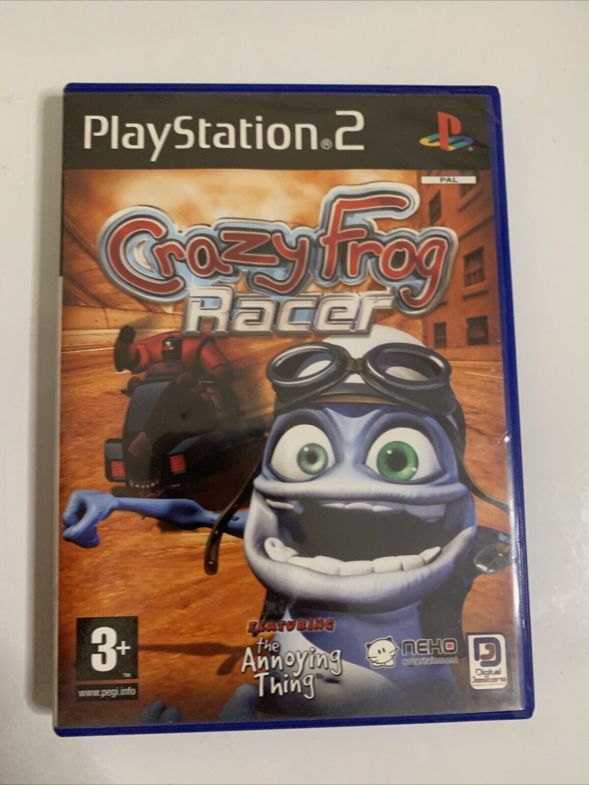 Crazy Frog Racer PS2 Sony PlayStation 2 PAL 2005 Game