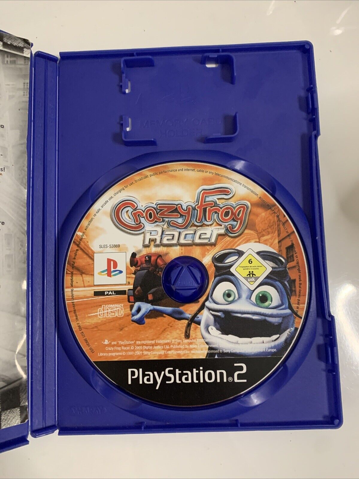 Crazy Frog Racer PS2 Sony PlayStation 2 PAL 2005 Game