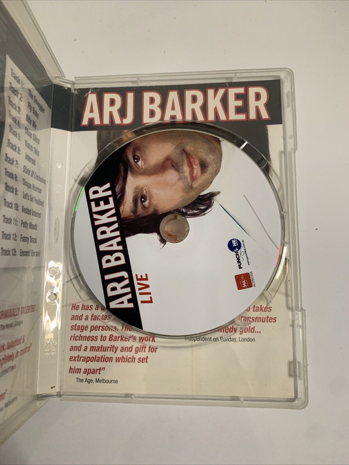 Arj Barker Live (DVD, 2008) All Regions