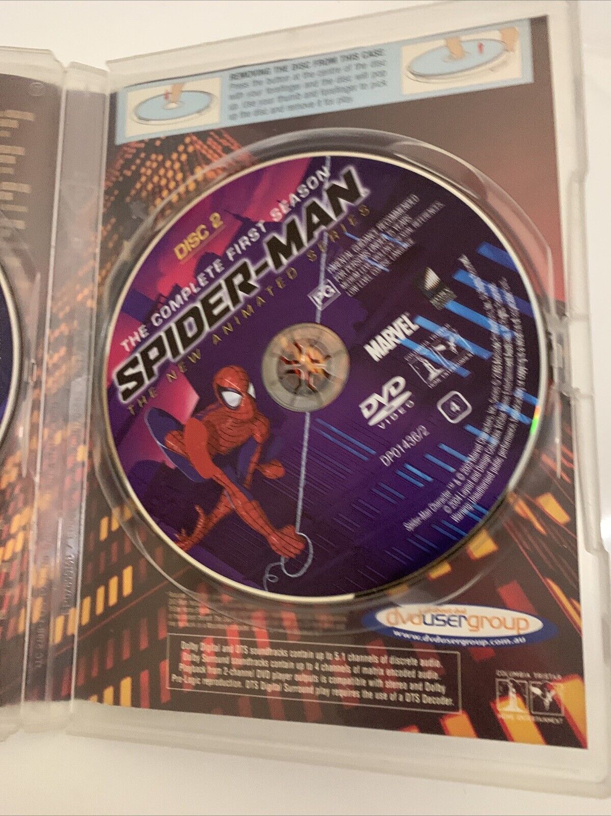 Spiderman The New Animated Series: Complete Season 1 (DVD, 2003) Region 4