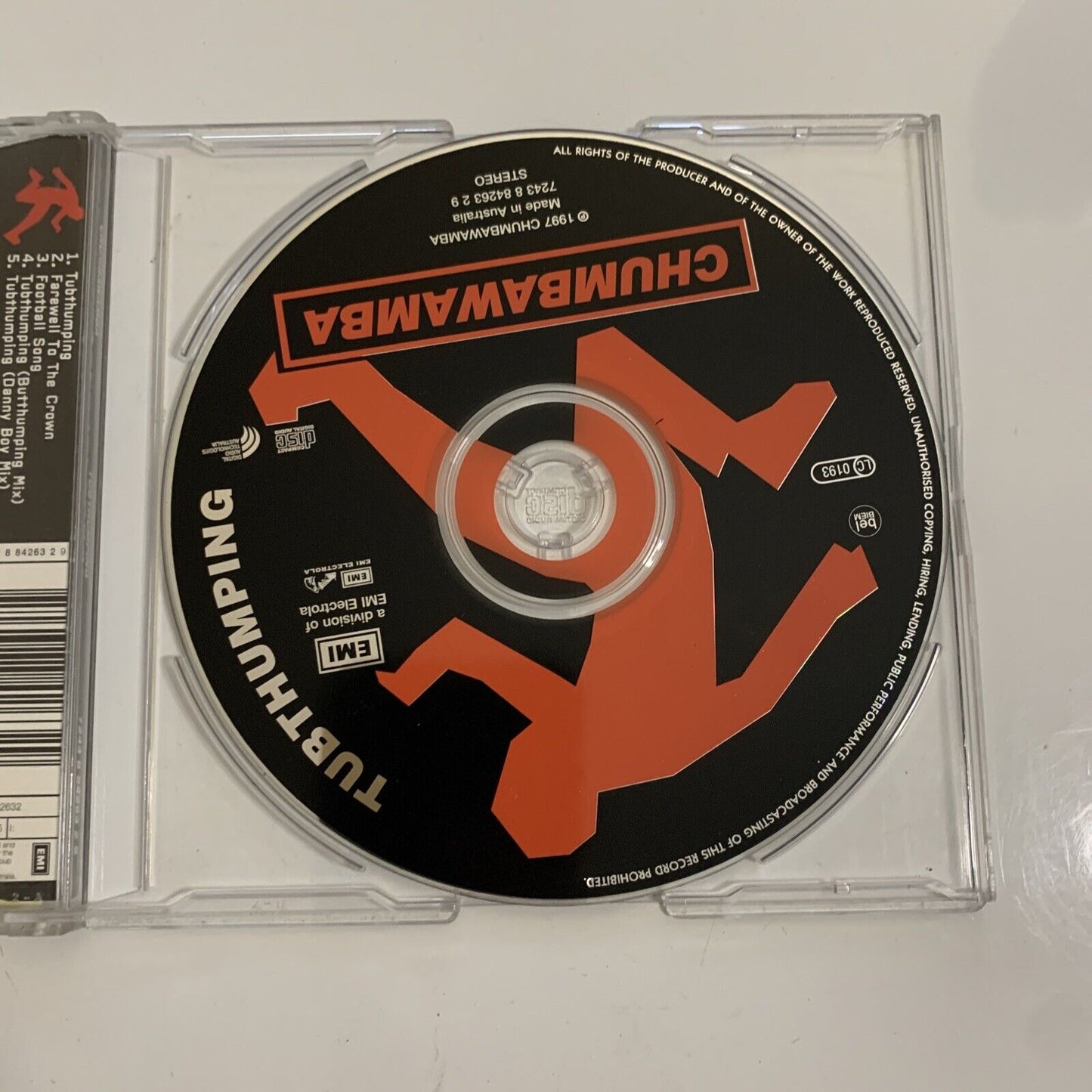 Chumbawamba – Tubthumping (CD, 1997) EMI Records