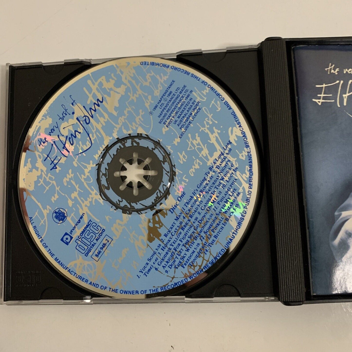 Very Best of Elton John by Elton John (CD, 2-Disc, 1990) Compilation