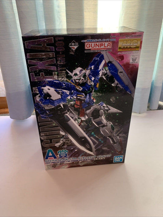 Gundam Exia Solid Clear 1/100 GN-001 MG Gunpla 2022 A Master Grade Limited  NEW