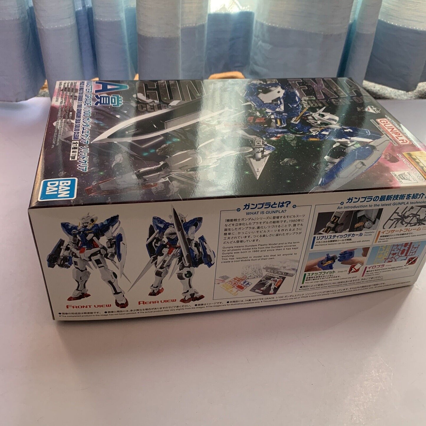 Gundam Exia Solid Clear 1/100 GN-001 MG Gunpla 2022 A Master Grade Limited NEW