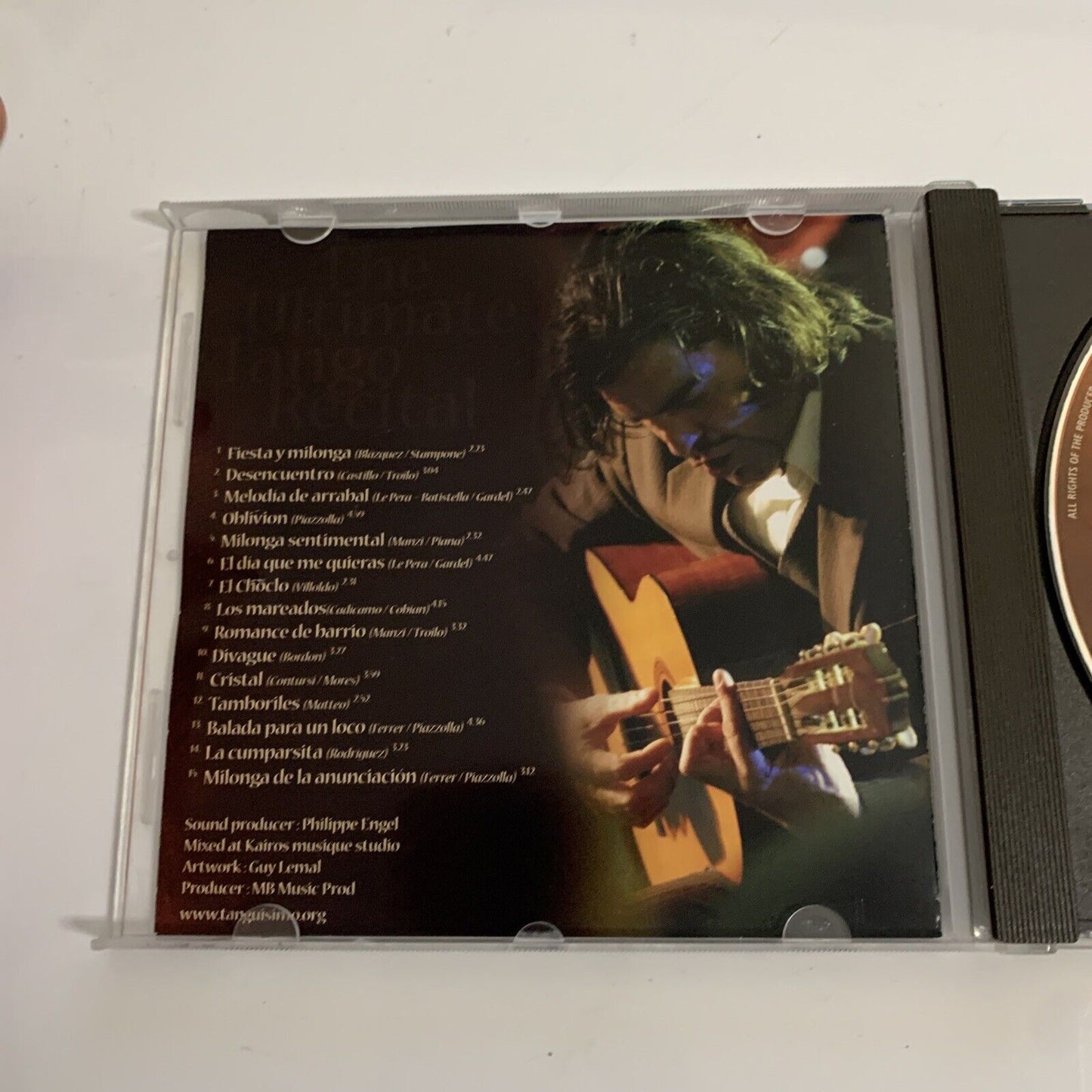 Barreto – Tanguisimo (CD, 2006) Album Latin Tango Music