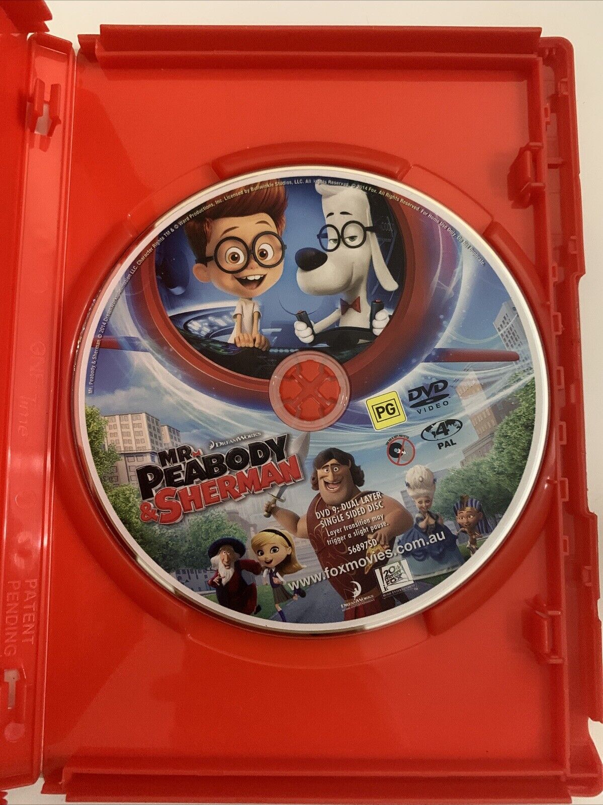 Mr Peabody & Sherman (DVD, 2014) Region 4