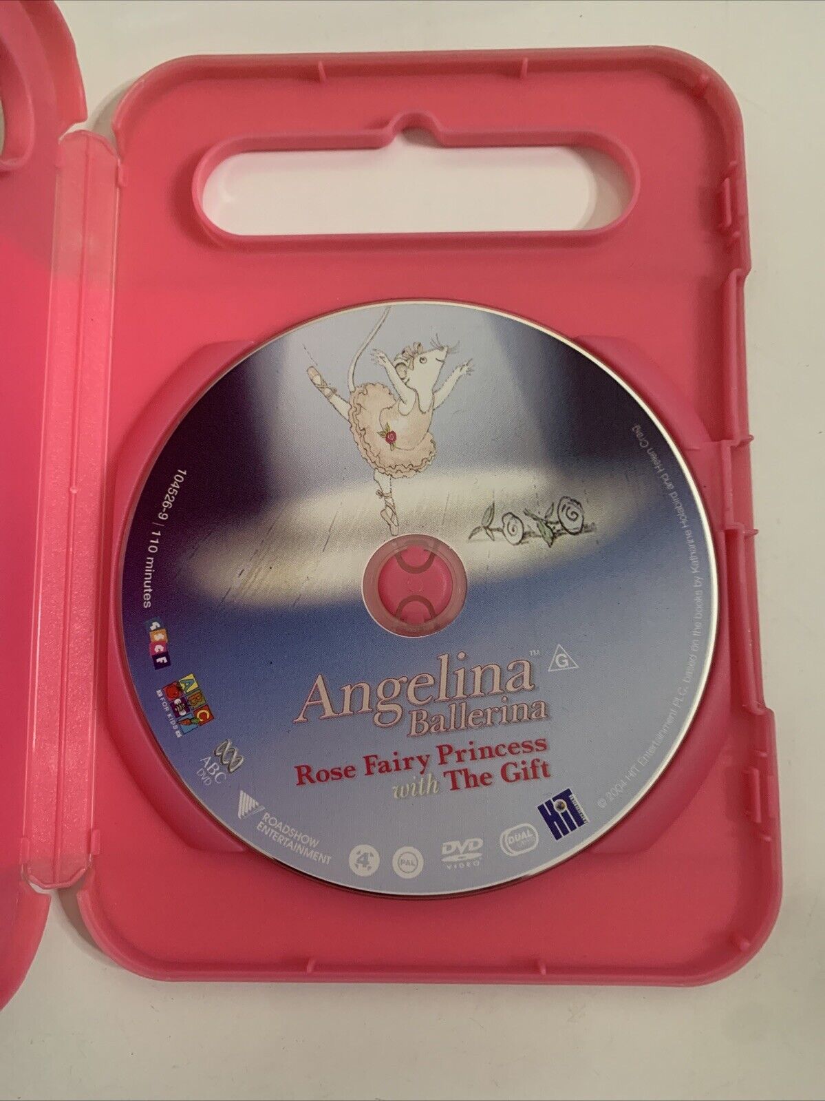 Angelina Ballerina - Rose Fairy Princess / The Gift (DVD, 2002) Region 4
